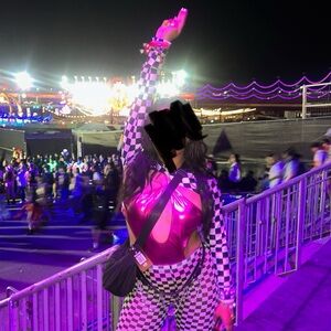 Checkered Bolero Shrug